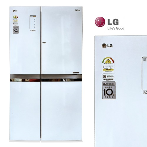 엘지 디오스 인버터 양문형 냉장고(S835W31)(230206)