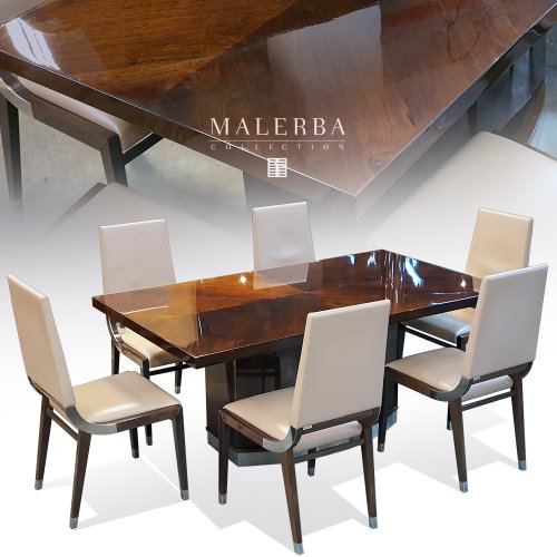 명품 이태리 말레르바(MALERBA)6인용 식탁(035210)