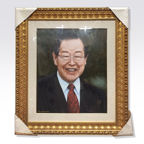 안영 초상화 작품(1998 전국무총리 김총필)(133210)