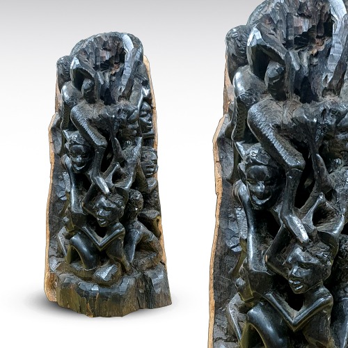 아프리카 흑단 조각작품(230113)