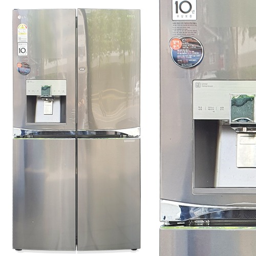 엘지 디오스 얼음정수기 냉장고(J827SB35)(368206)